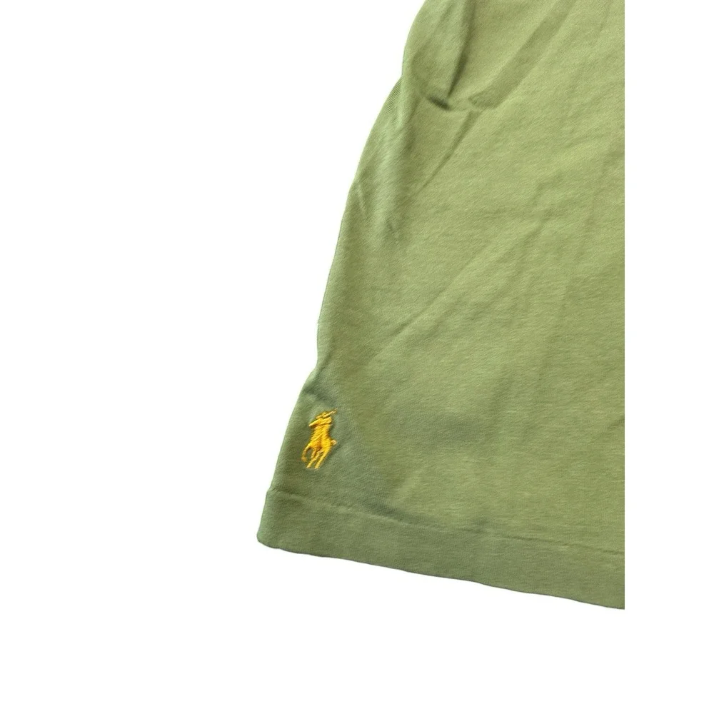 Polo Ralph Lauren Green Hawaiian Embroidered S/S Cotton T Shirt Size 5XLB NWT
